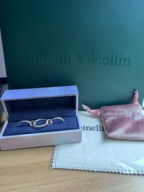 Spinelli Killcolin Sonny ring, White Diamonds, Silver and Gold